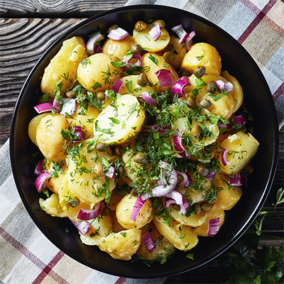 image d'une salade de pomme de terre